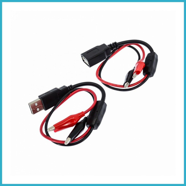 Провода USB для мультиметра с зажимами "крокодил" купить по выгодной ...