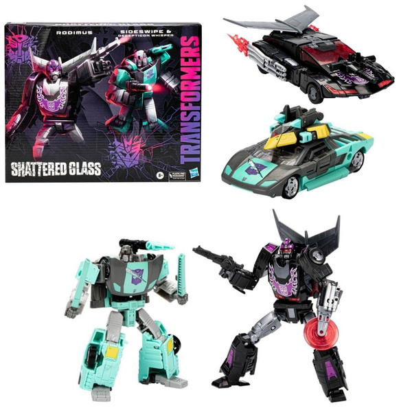 Трансформеры Hasbro Игрушка Generations Shattered Glass Collection Rodimus Sideswipe And