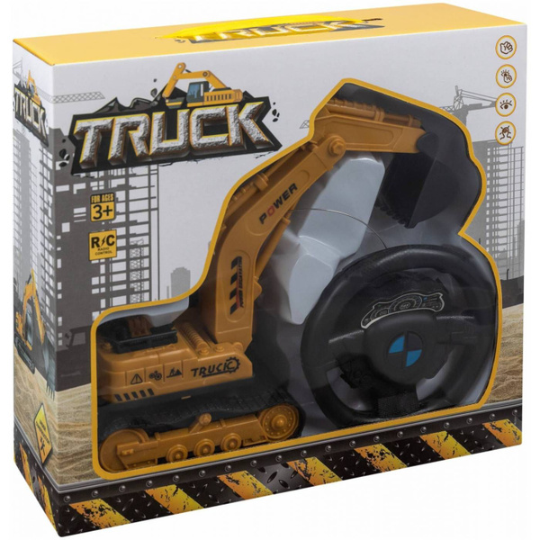 Экскаватор на пульте управления, ГЛАВИГРУШКА СI 2048, радиоуправляемая ...