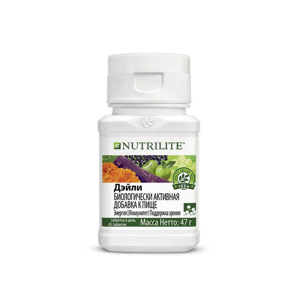 Дэйли NUTRILITE, мультивитаминный комплекс, 45 таб. - купить с ...