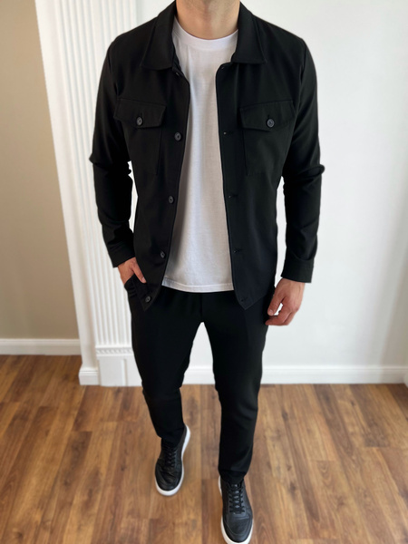 Костюм классический Мужской BRAIBO Вечерний/праздничный двойка черный ...