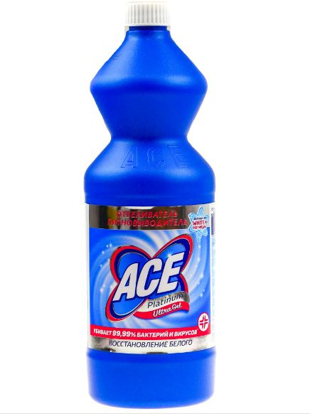 ACE Отбеливатель Gel Automat, 1 л - купить с доставкой по выгодным ...