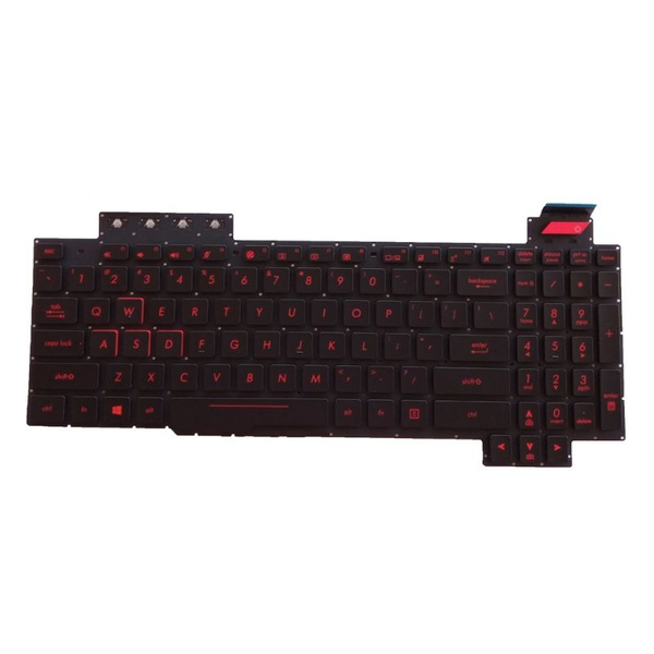 Клавиатура ноутбука США для ROG FX503 FX503V FX63 FX63V FX63VM ZX63V ...