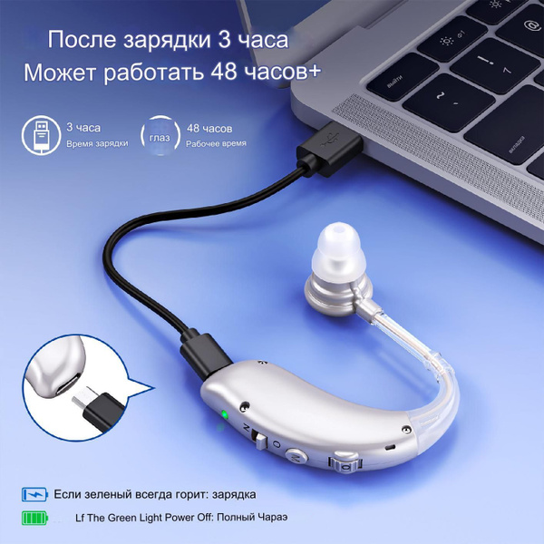 LUSHAN EAGLE Усилитель звука перезаряжаемые наушники слуховой аппарат ...