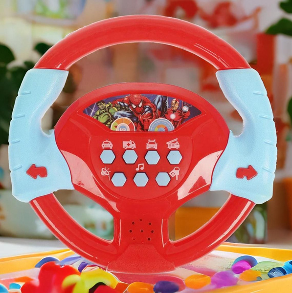 Музыкальный руль детский Человек-паук Умка - купить с доставкой по ...
