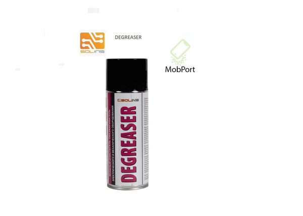 Средство Solins DEGREASER для удаления жира и масла 400мл аэрозоль ...