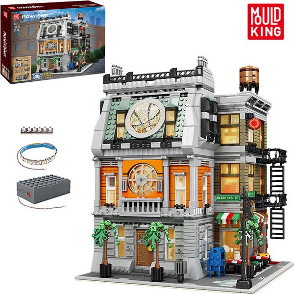 Конструктор Mould King 16037 здание Санктум Санкторум, 3588 Деталей, Со ...