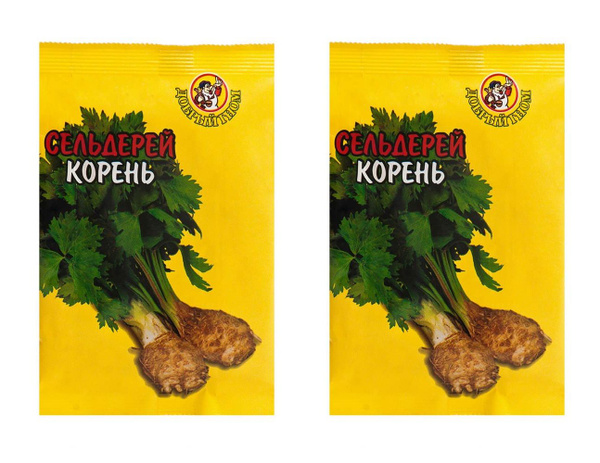 Сельдерей Добрый Гном корень, 2 уп по 25 г - купить с доставкой по ...