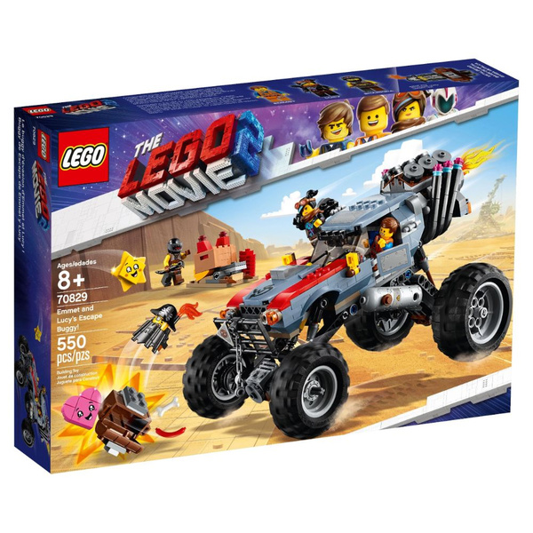 Конструктор LEGO The Movie 2 70829 Emmet and Lucy's Escape Buggy ...