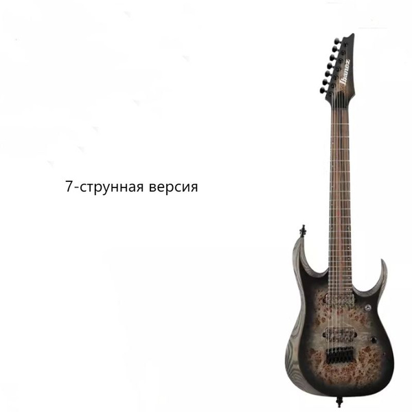 7-струнная электрогитара Ibanez с принтом RGD серии silver standard ...