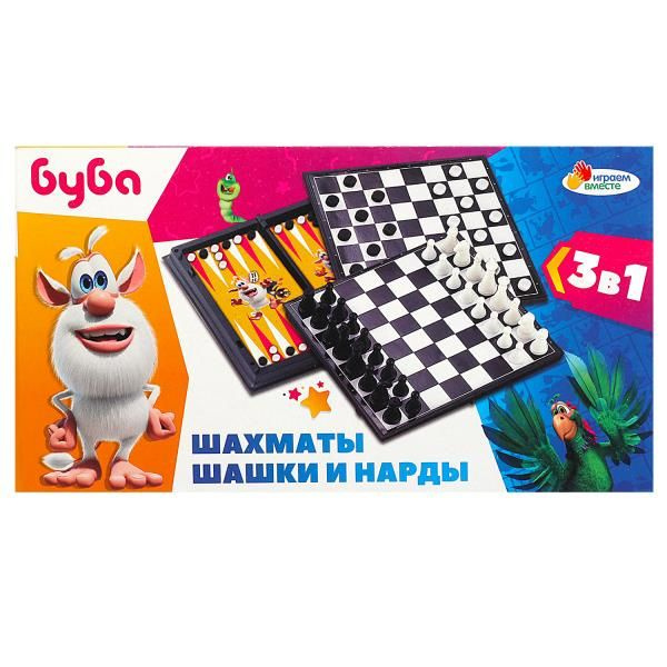 Шахматы магнитные 3 в 1 (шахматы, шашки, нарды) - купить с доставкой по ...