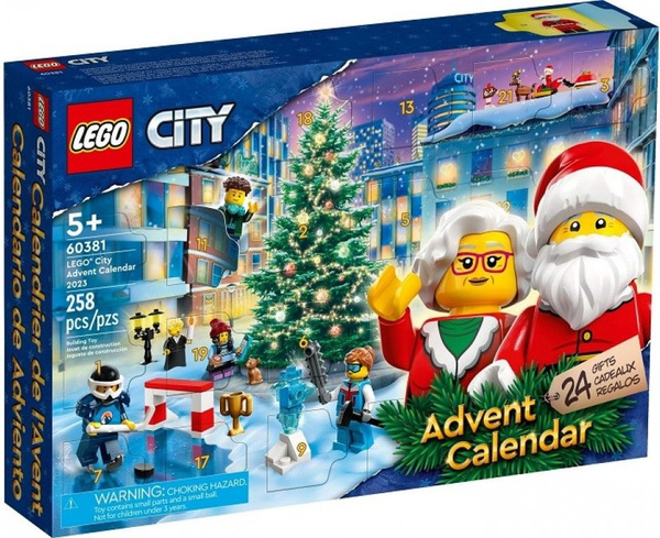 Лего 60381 Адвент-календарь 2023 Lego City - купить с доставкой по ...