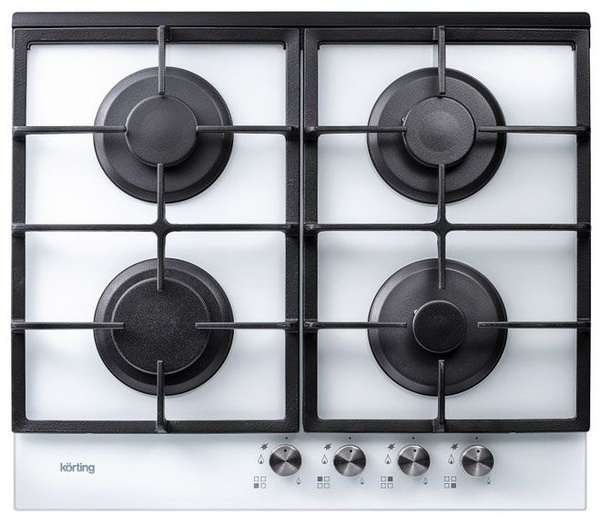 Газовая варочная панель Korting HGG 660 CW купить по низкой цене с ...