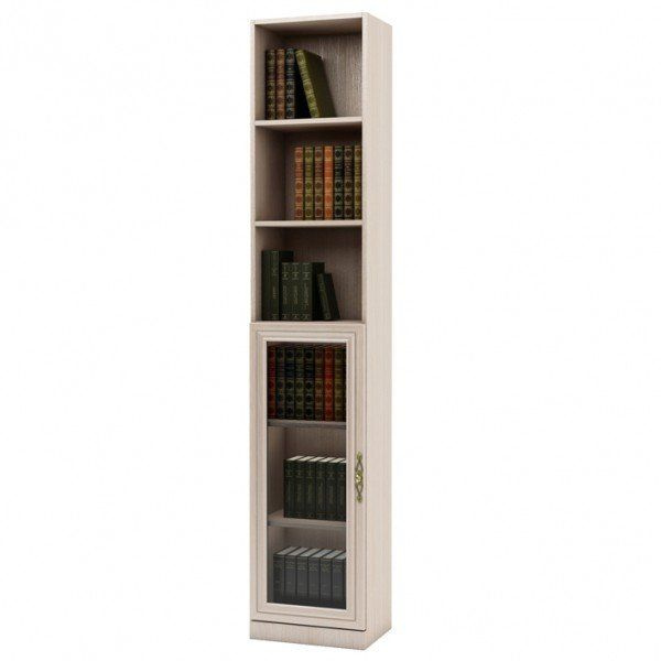 Шкаф книжный Мегамебель Карлос-031, 40x29x203 см - купить по выгодной ...
