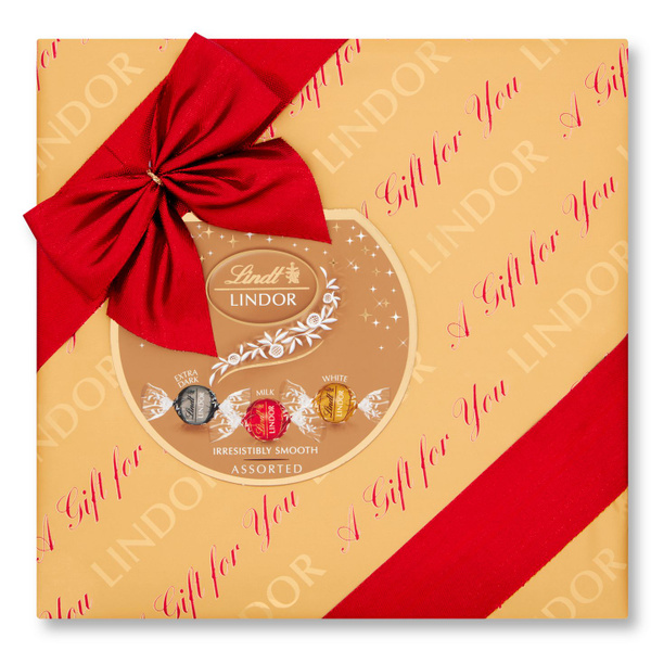 Подарочные конфеты Lindt Lindor ассорти, 287 г, подарок к 8 Марта, из ...