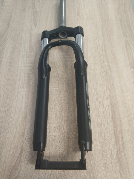 Вилка амортизационная 27,5" KMS. Ход 100 мм. 28,6 мм шток (1 1/8 ...