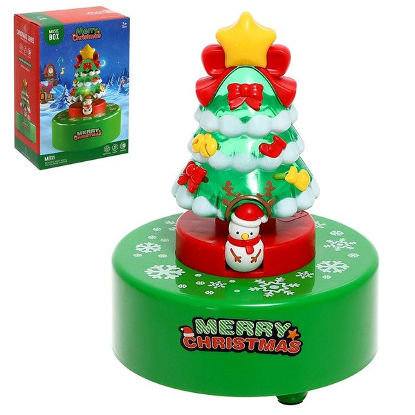 Заводная музыкальная игрушка "Новогодняя ёлка" - купить с доставкой по ...