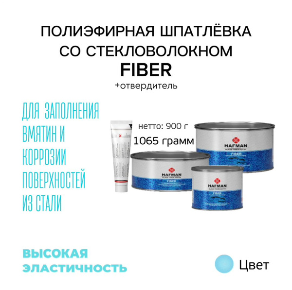 Автошпатлевка HAFMAN по низкой цене с доставкой в интернет-магазине ...