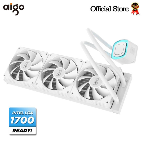 Кулер для процессора Aigo W с белым водяным охлаждением, 240, 360 мм ...