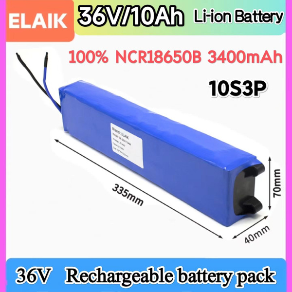 18650 36v 10.5Ah 10s3p 36v литий-ионный аккумулятор для электрического ...