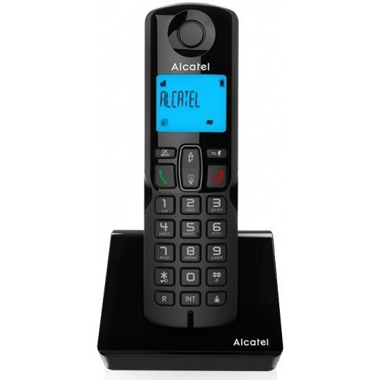 Как заменить батарейку в радиотелефоне алкатель 230 Радиотелефон ALCATEL S230 DUO RU BLACK купить в интернет-магазине OZON с быстр