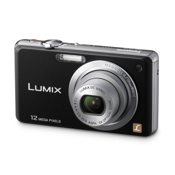 Компактный фотоаппарат Panasonic Lumix DMC-FS10, черный - купить по ...