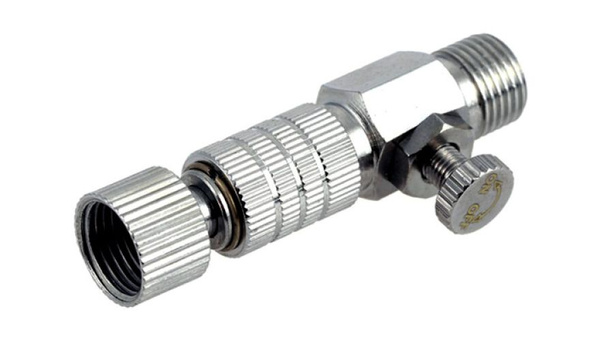 Муфта быстроразъемная JAS 3005 c краном, для аэрографа, штуцер G1/8 ...