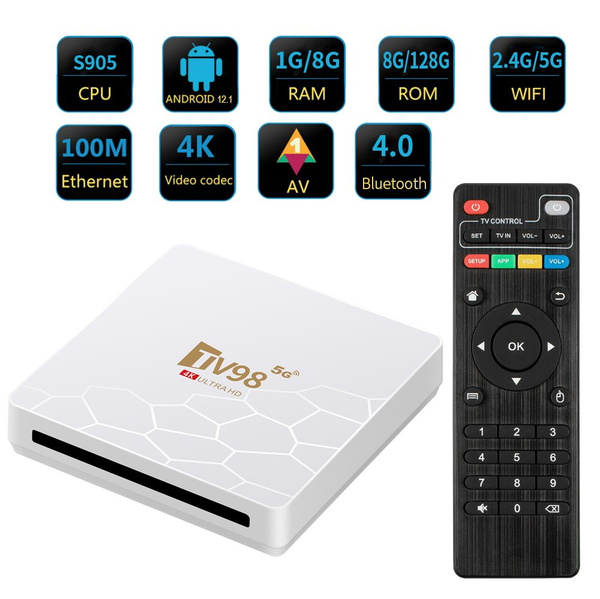 Медиаплеер tmd2jCEN, USB, HDMI, RJ-45 Ethernet, белый, Android купить ...