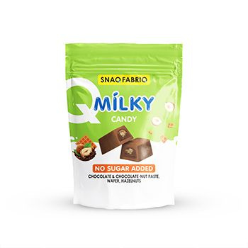 Конфеты шоколадные без сахара SNAQFABRIQ Milky Candy с шоколадно ...