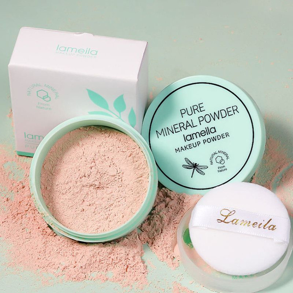 Минеральная пудра для лица,Mineral Powder фиксирующая макияж,ТОН 03 ...
