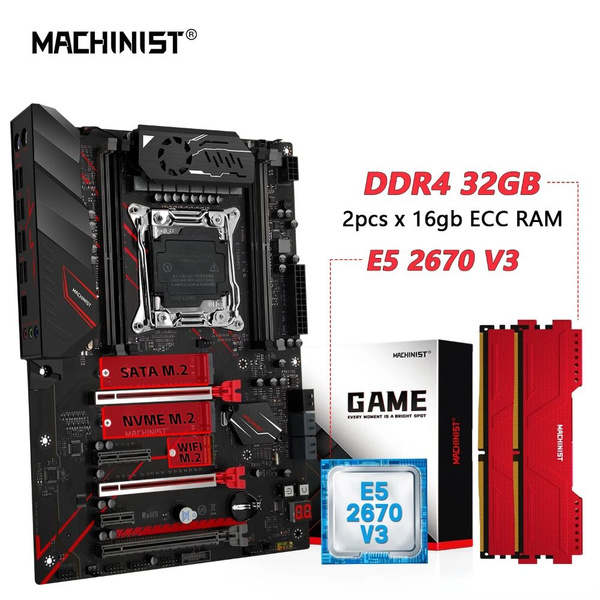 Материнская плата MACHINIST MACHINIST X99 E5 MR9A PRO MAX купить по ...