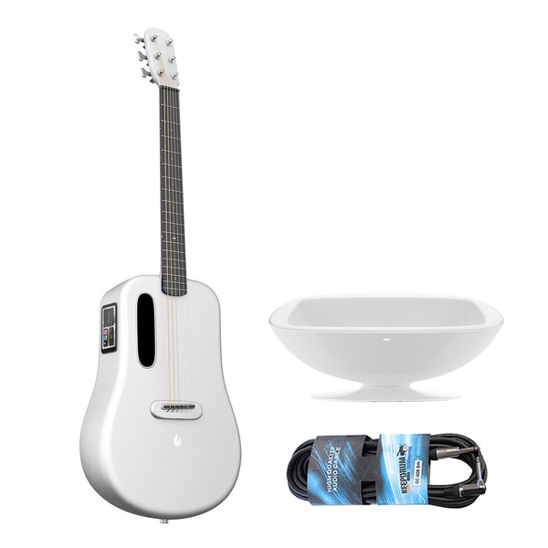 LAVA MUSIC Трансакустическая гитара LAVA ME-4 36_Carbone White 6 ...