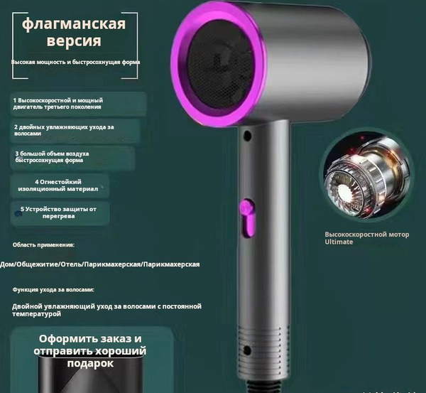 Очень крутой и практичный фен. - купить с доставкой по выгодным ценам в ...