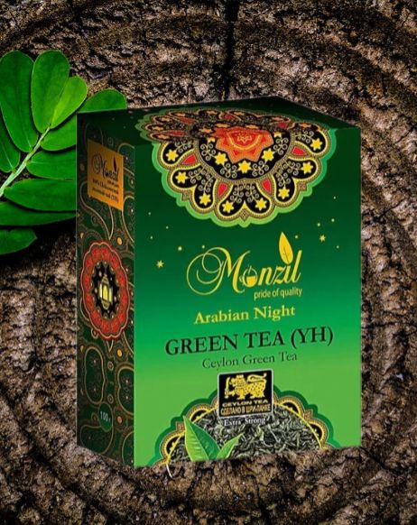 Чай зеленый Monzil Арабская ночь YH, крупнолистовой, 100 г, - купить с ...