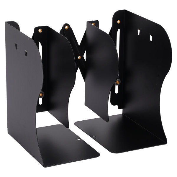 Подставка-ограничитель для книг 500*190*150 мм, металл, цвет черный ...