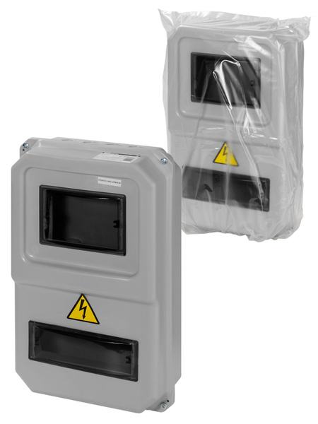 Бокс/щит учетно-распределительный для автоматов ЩУРН-П, пластиковый (8 ...