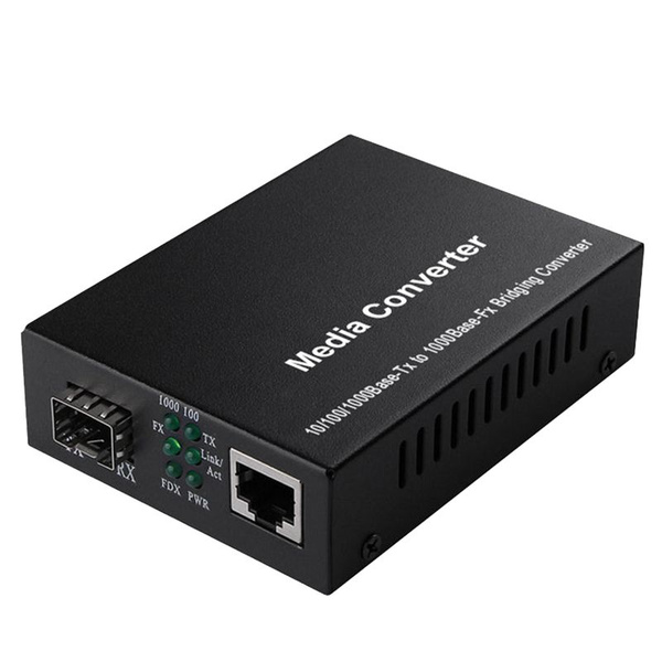 Оптоволокно SFP в медиаконвертер RJ45 SFP 10 100 1000M Ethernet для ...