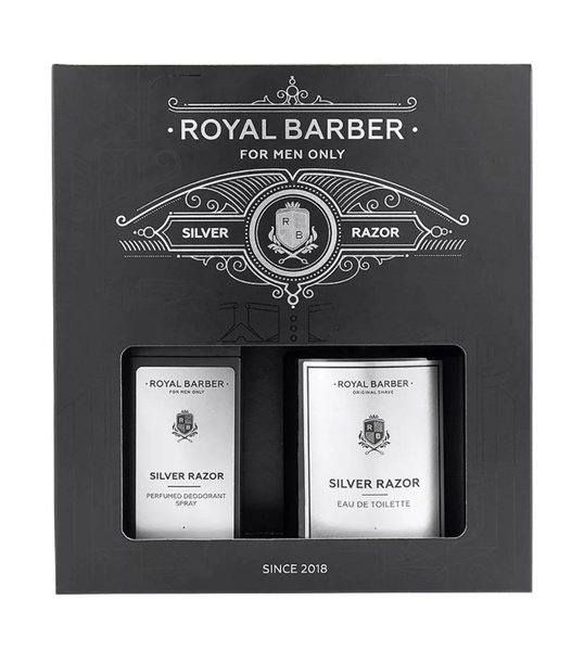 ROYAL BARBER Набор для мужчин "Silver Razor" - купить с доставкой по ...