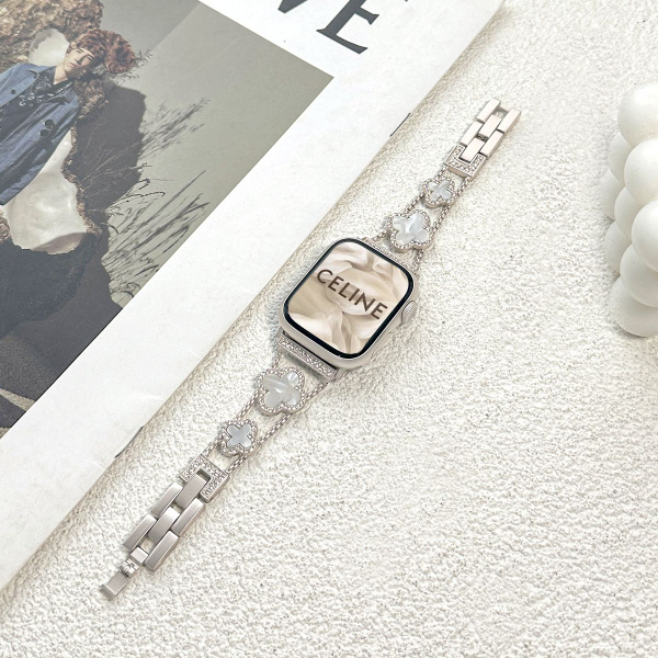 Подходит для Apple Watch, металлического ремешка для часов Starlight ...