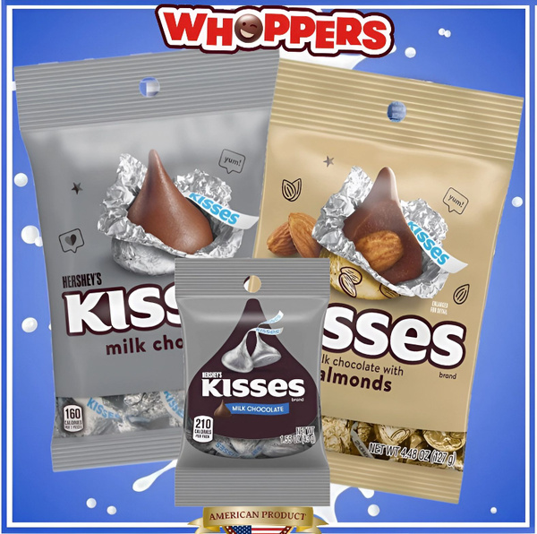 Конфеты Hershey's Kisses Набор 3шт США - купить с доставкой по выгодным ...