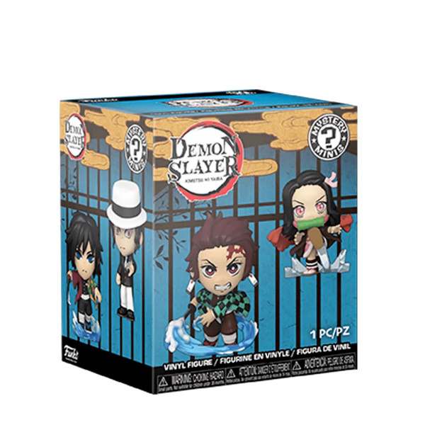 Фигурка Demon Slayer Mystery Minis BLIND Box из аниме Demon Slayer ...