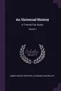 An Universal History. In Twenty-Four Books; Volume 2 - James Cowles Prichard, Johannes Von Müller