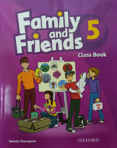 Обложка книги Family and Friends 5 Class Book, Helen Casey , Tamzin Thomson