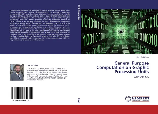 Обложка книги General Purpose Computation on Graphic Processing Units, Fiaz Gul Khan