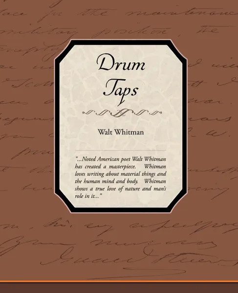 Обложка книги Drum Taps, Walt Whitman