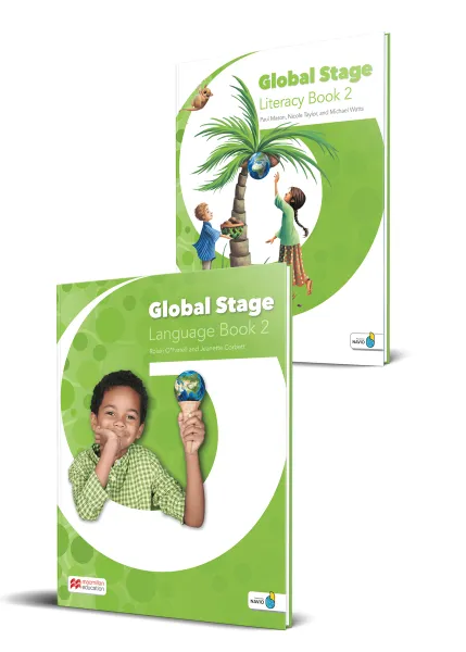 Обложка книги Global Stage. Level 2. Literacy Book and Language Book (+ Navio App) (комплект из двух книг), Jeanette Corbett, Roisin O'Farrell, Paul Mason, Nicole Taylor, Michael Watts