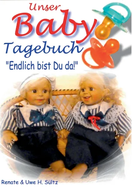 Обложка книги Unser Baby-Tagebuch. 