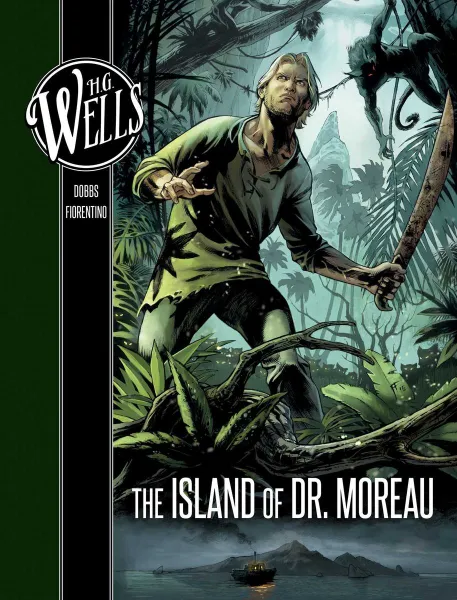 Обложка книги The island of doctor moreau, Hill