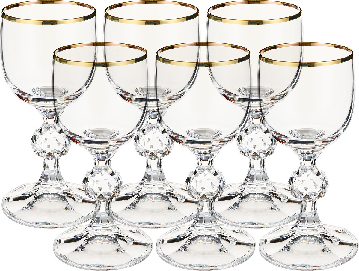 Рюмка для водки Crystal Bohemia, 50 мл, 6 шт — купить в интернет ...