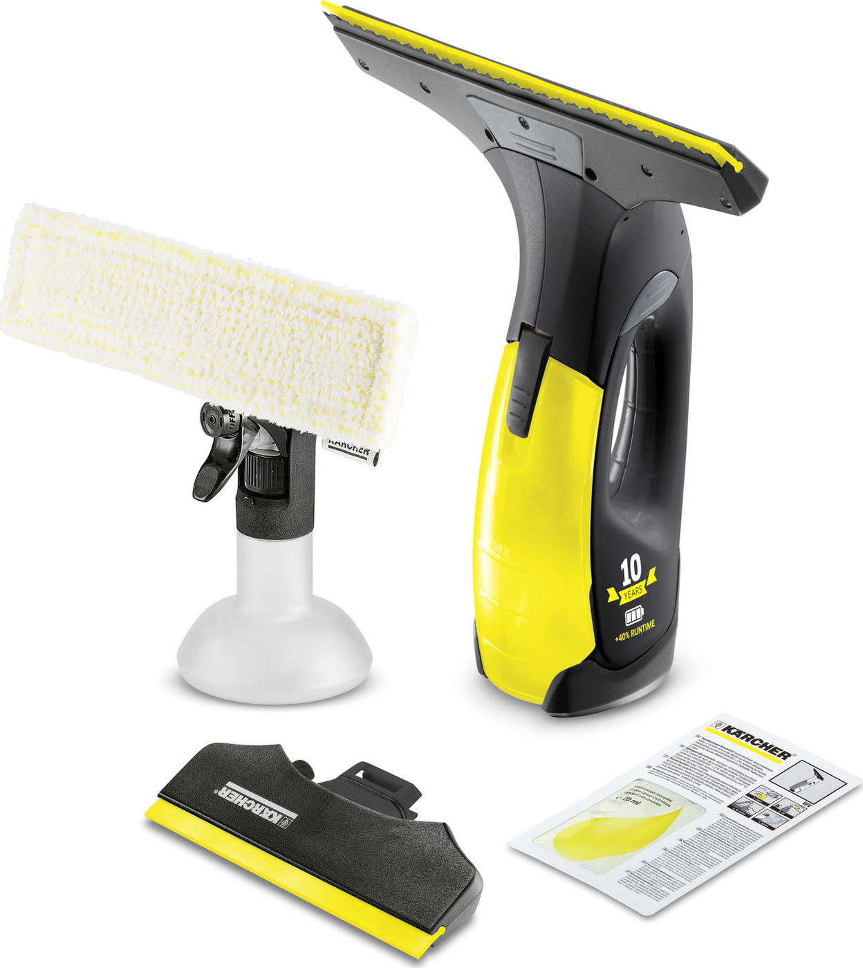 Пылесос для очистки стекол Karcher WV 2 Premium 10Y Edition - купить с  доставкой по выгодным ценам в интернет-магазине OZON (173761136)